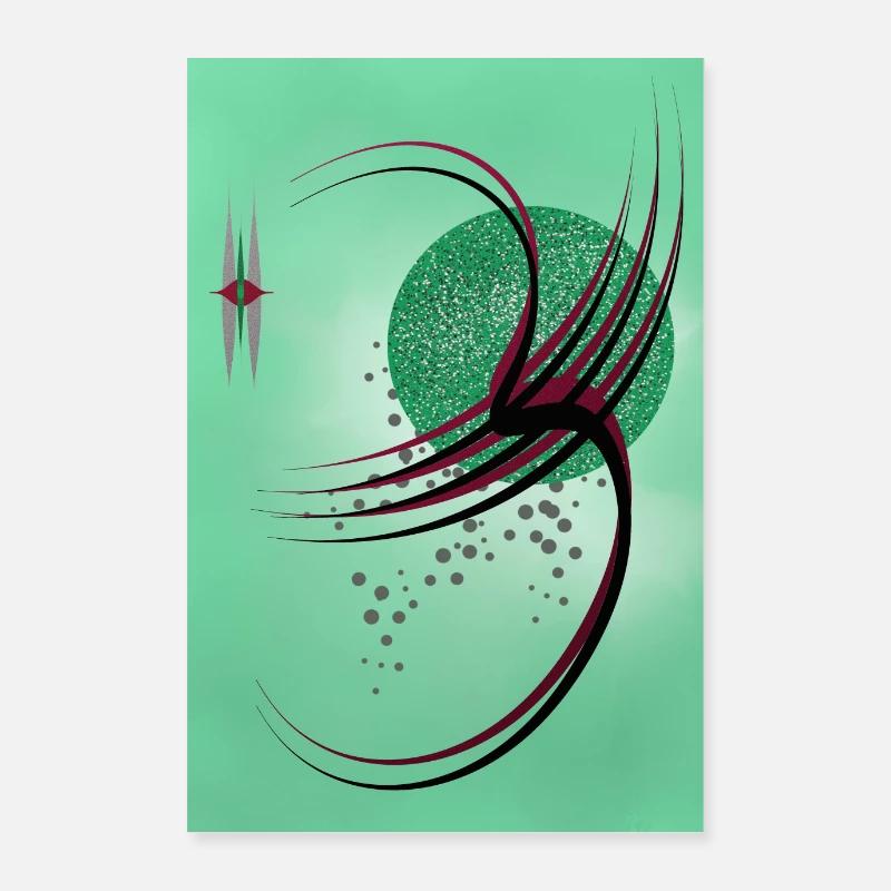 Modern Art Poster 16" x 24" (40x60 cm)