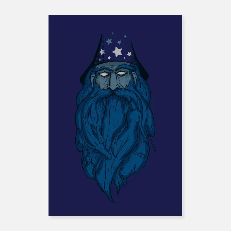 magicien affiche Poster 40 x 60 cm