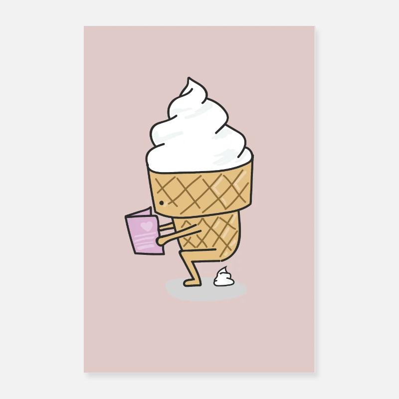 icecream Poster 40x60 cm