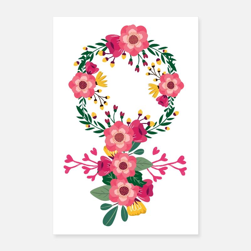 symbole vénus Poster 40 x 60 cm