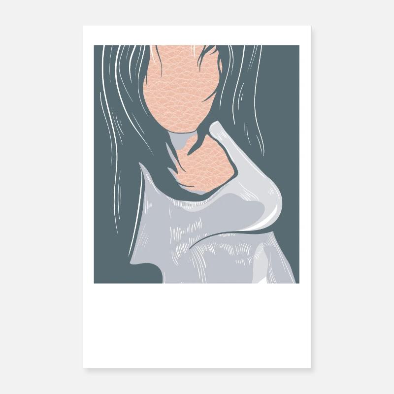 Face Poster 40x60 cm