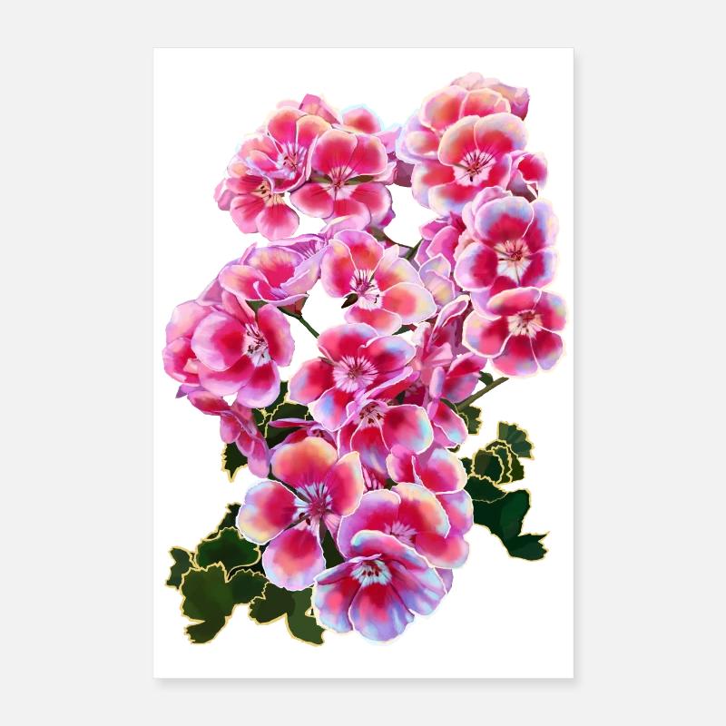 Blume Poster 40x60 cm