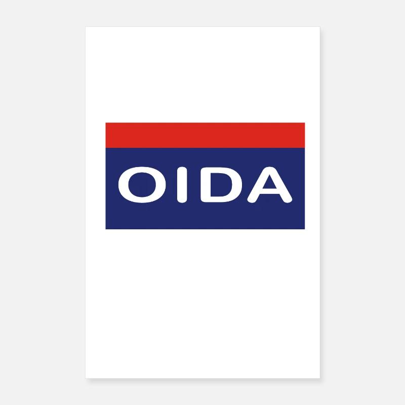 oida polizei Poster 40x60 cm