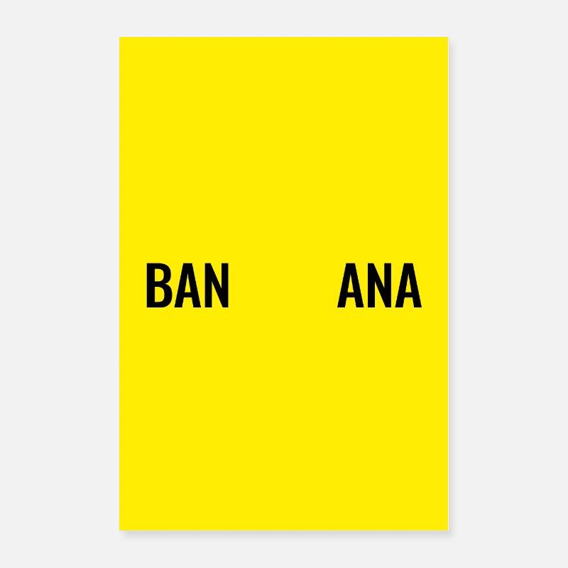 BANANA Poster 40 x 60 cm