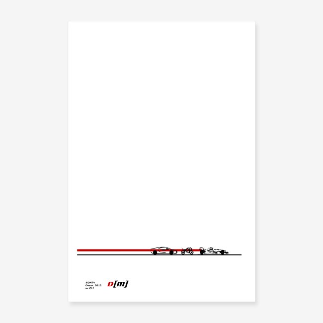Poster 2019 artwork auto moto sport DM 7y by ELJ