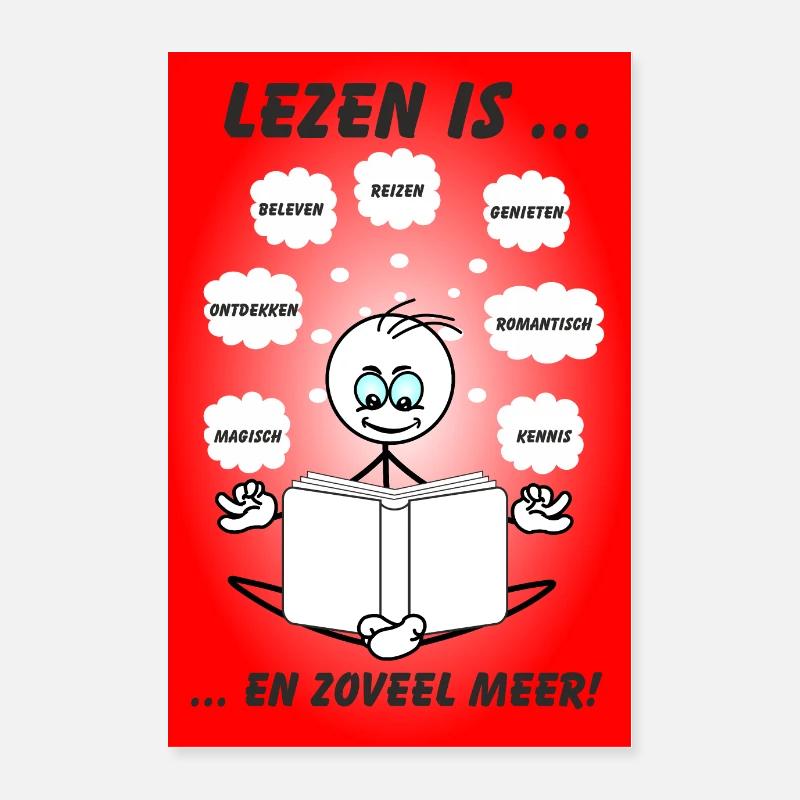 La lecture, c’est tellement plus Poster 40 x 60 cm