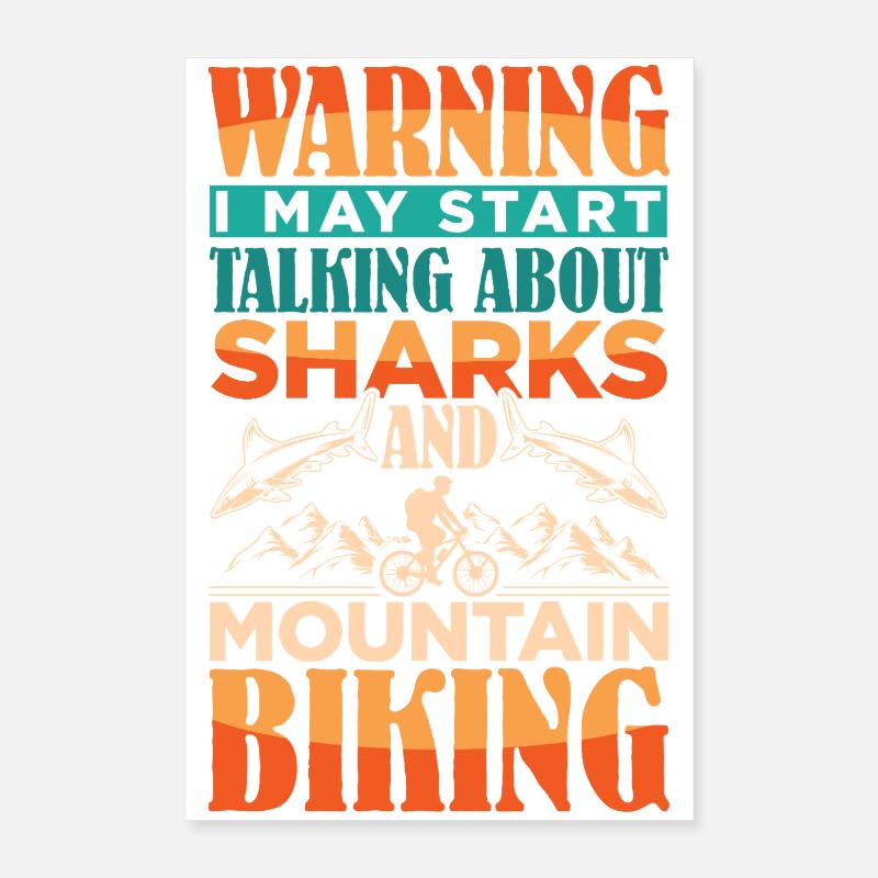 VTT VTT VTT Hai Sharks Poster 40 x 60 cm