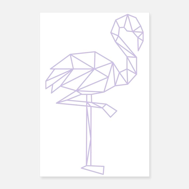 flamingo Poster 40x60 cm
