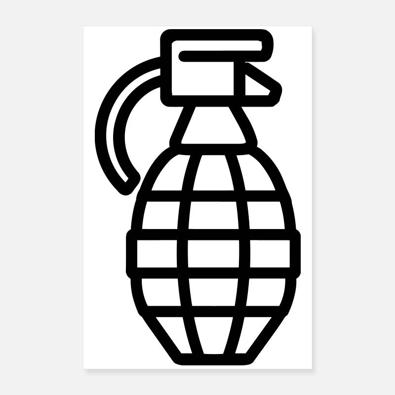 grenade Poster 40 x 60 cm