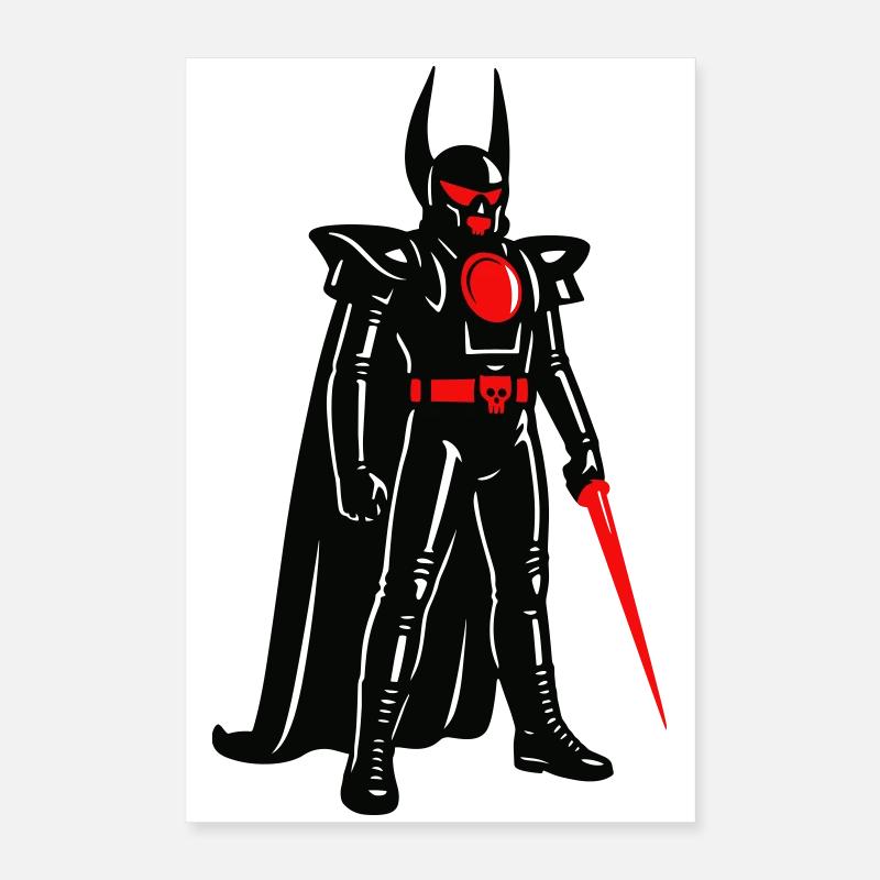 Space Devil Poster 40x60 cm