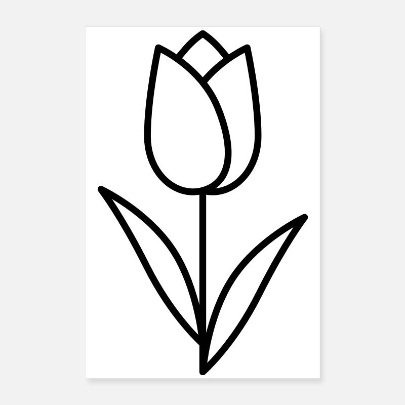 Tulpe Poster 40x60 cm