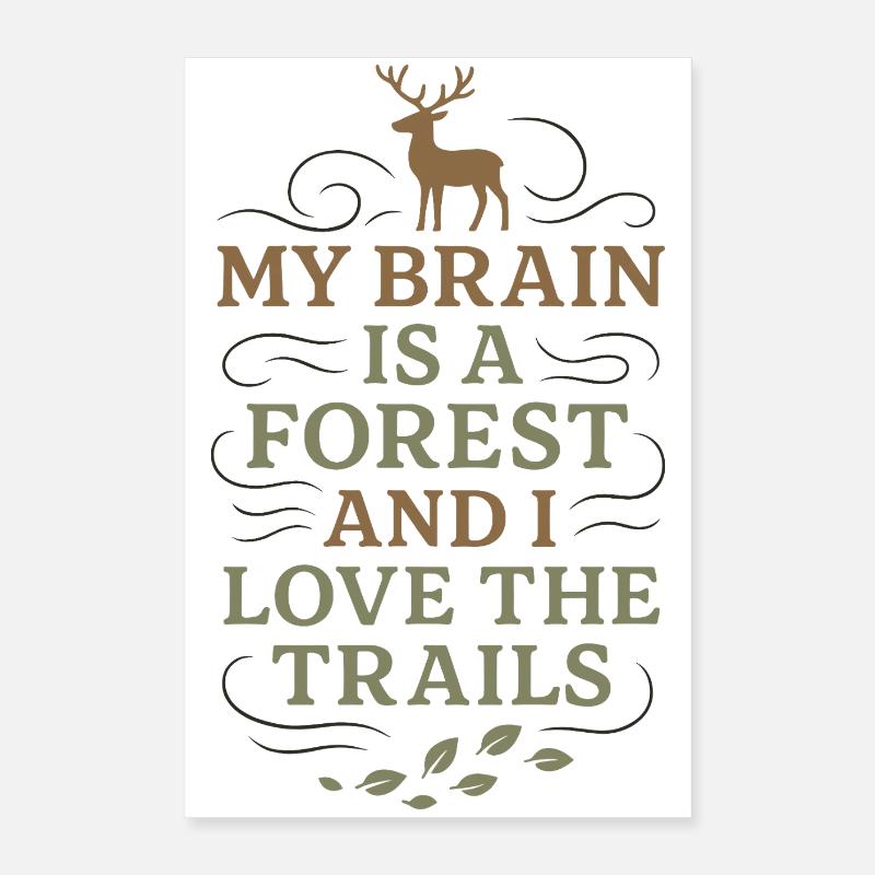 Neurodivergent introvert Poster 16" x 24" (40x60 cm)
