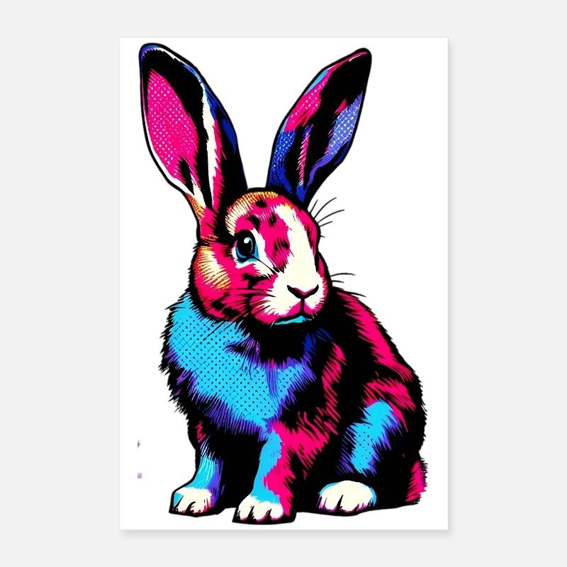 Lapin Poster 40 x 60 cm