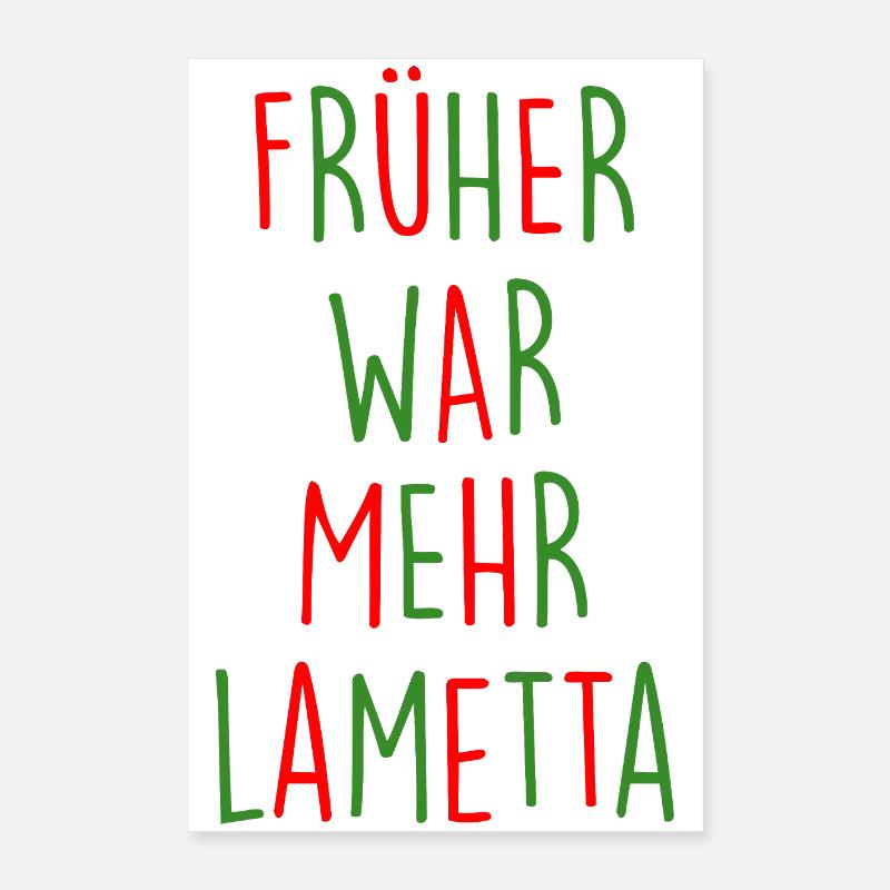 Lametta Poster 40x60 cm