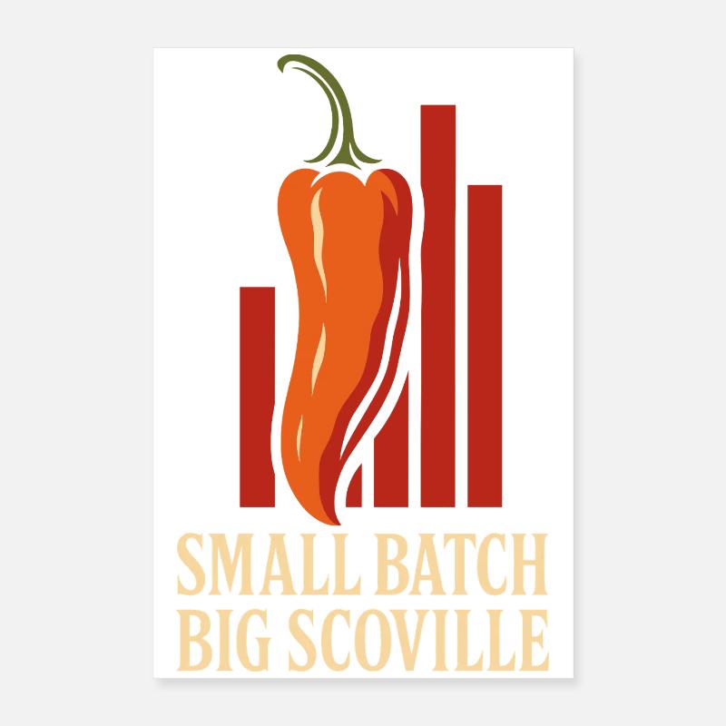 Saucier Pieux Chili Fermenté Épicé Poster 40 x 60 cm