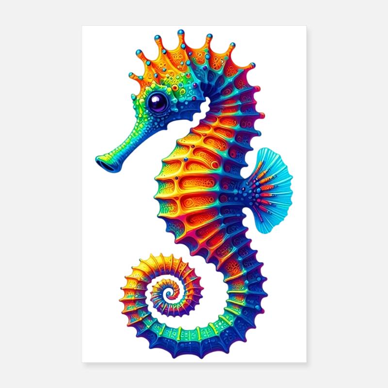 Hippocampe Poster 40 x 60 cm