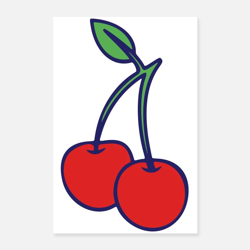 Kirschen Poster 40x60 cm