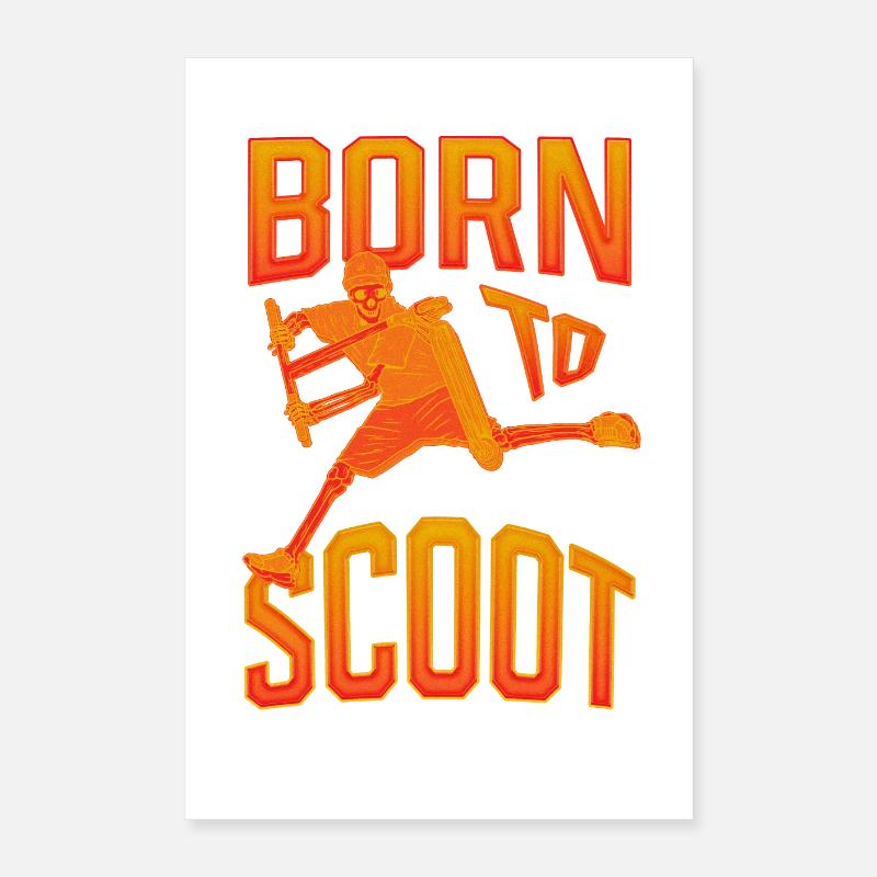 Né de Scoot Poster 40 x 60 cm