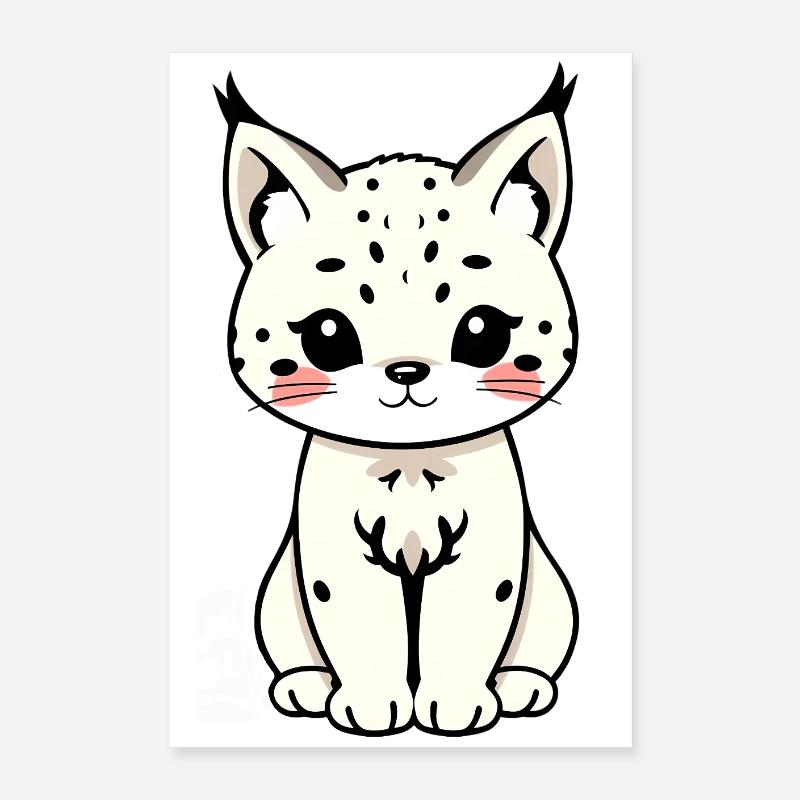 Lynx Poster 40 x 60 cm