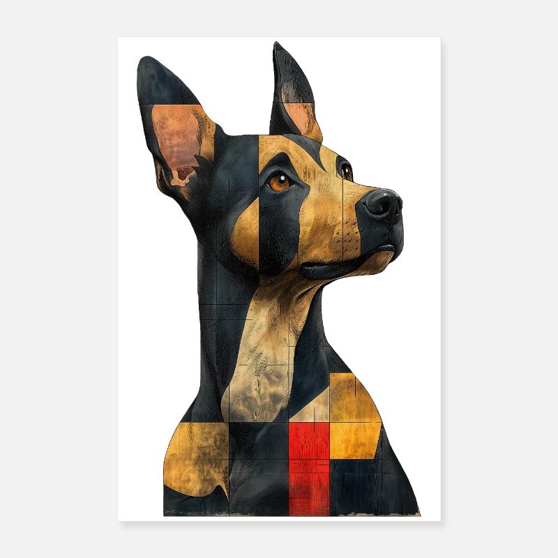 süßer Hund Poster 40x60 cm