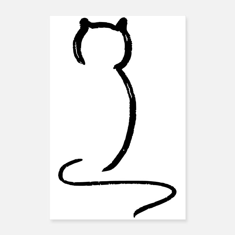 Cat Poster 16" x 24" (40x60 cm)