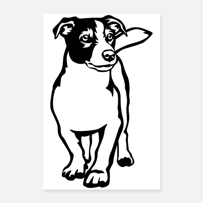 Jack Russell Terrier Poster 40x60 cm