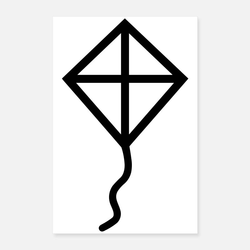 Kite Poster 16" x 24" (40x60 cm)