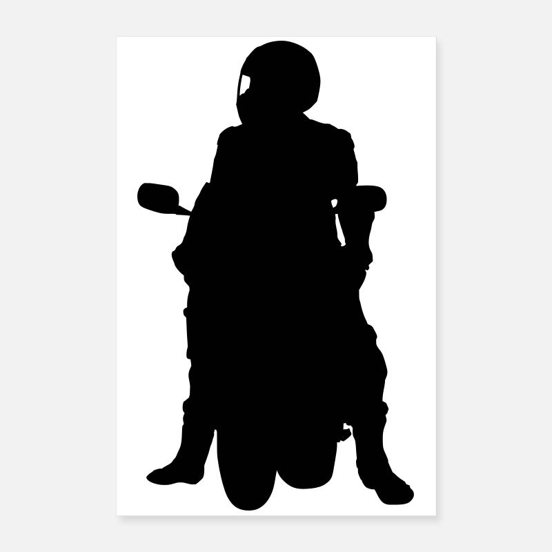 Biker Poster 40x60 cm