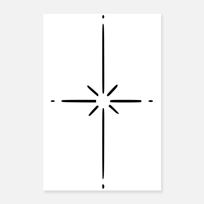 Star Poster 16" x 24" (40x60 cm)