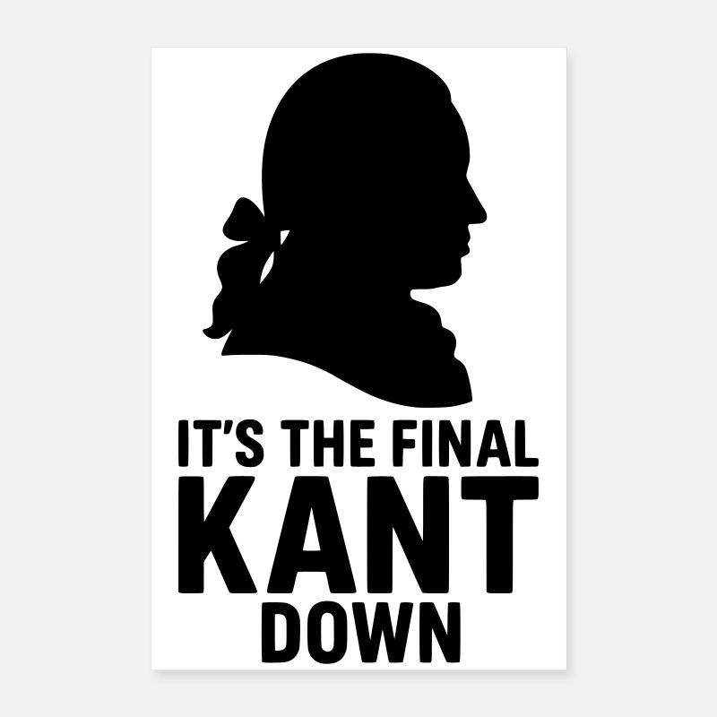 final kant down Poster 40x60 cm