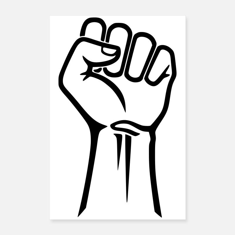 Faust Skitse Revolution Tegning Poster 40x60 cm