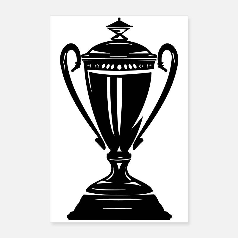 Coupe du Trophée de la Victoire Poster 40 x 60 cm