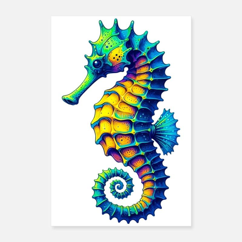 Hippocampe Poster 40 x 60 cm
