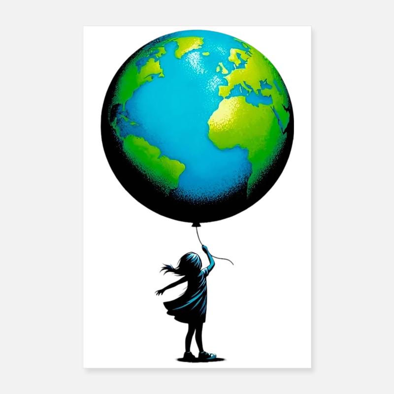 Planet Erde Poster 40x60 cm