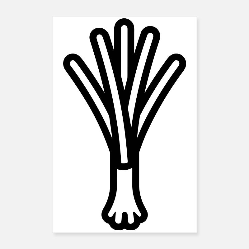 leek Poster 16" x 24" (40x60 cm)