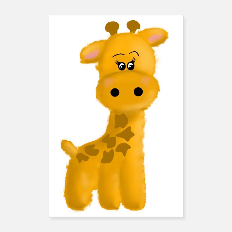 Girafe Poster 40 x 60 cm