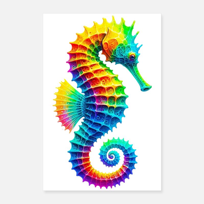 Hippocampe Poster 40 x 60 cm