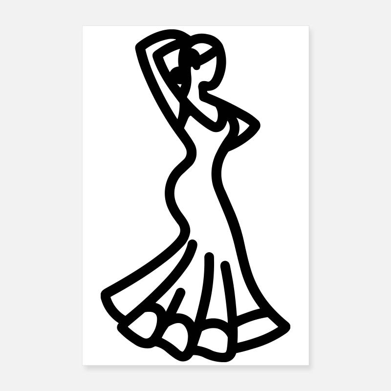 flamenco Poster 40 x 60 cm