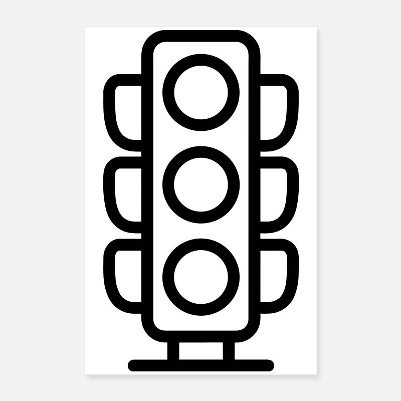 Ampel Poster 40x60 cm