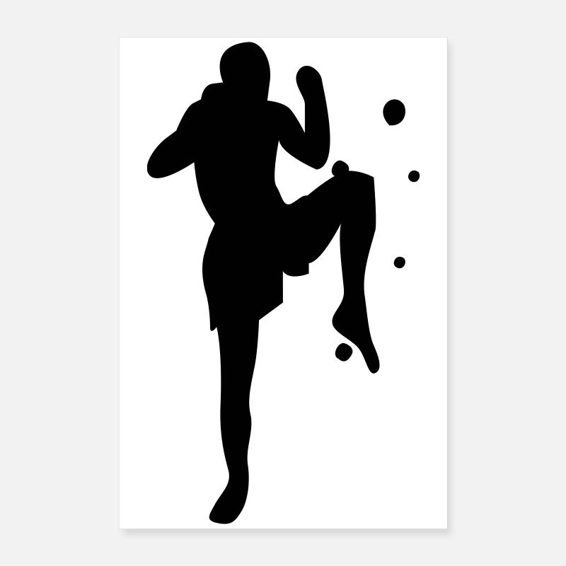 kickboxing Poster 16" x 24" (40x60 cm)