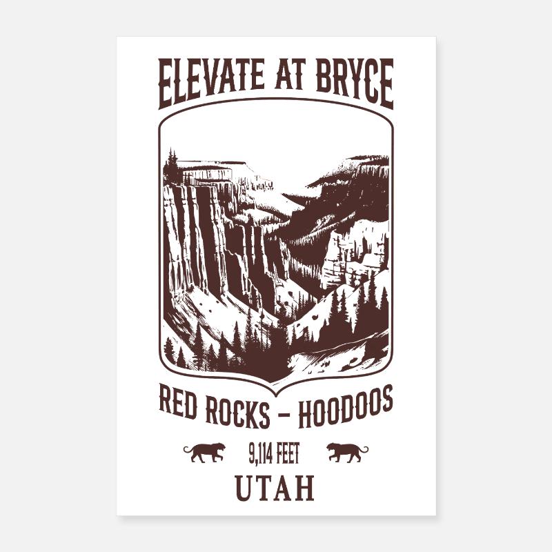 Elevate bei Bryce Poster 40x60 cm