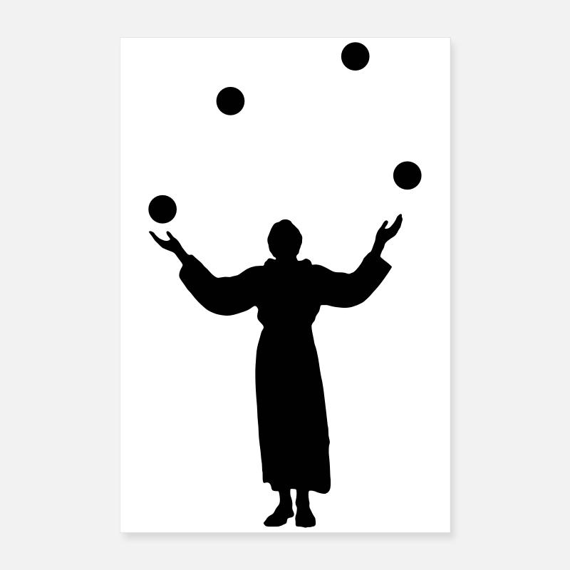 Jonglerie Poster 40 x 60 cm