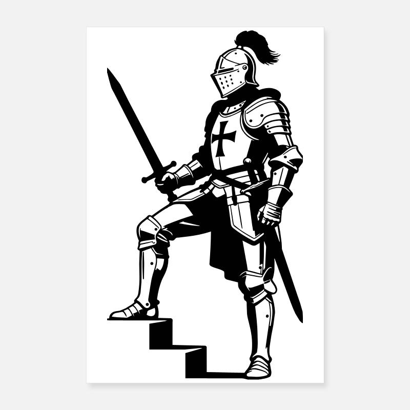 chevalier Poster 40 x 60 cm