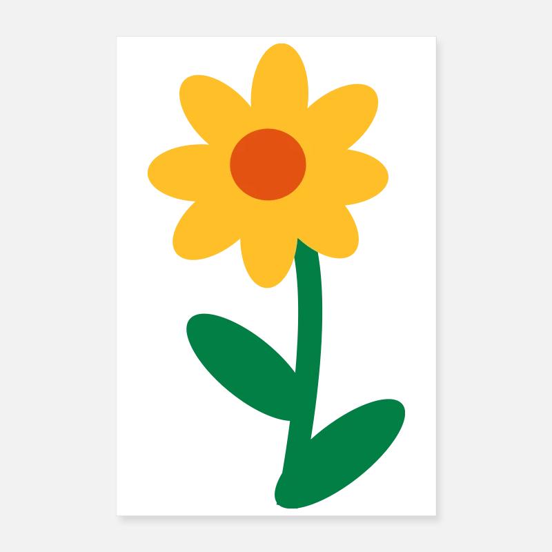 Blume Poster 40x60 cm
