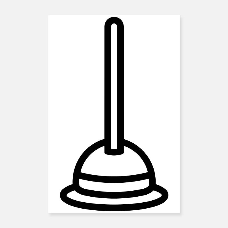 Saugnapf Poster 40x60 cm