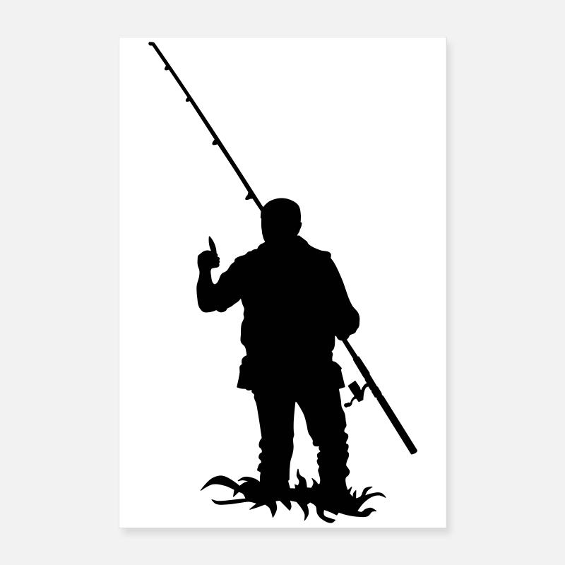 Pêcheur Poster 40 x 60 cm