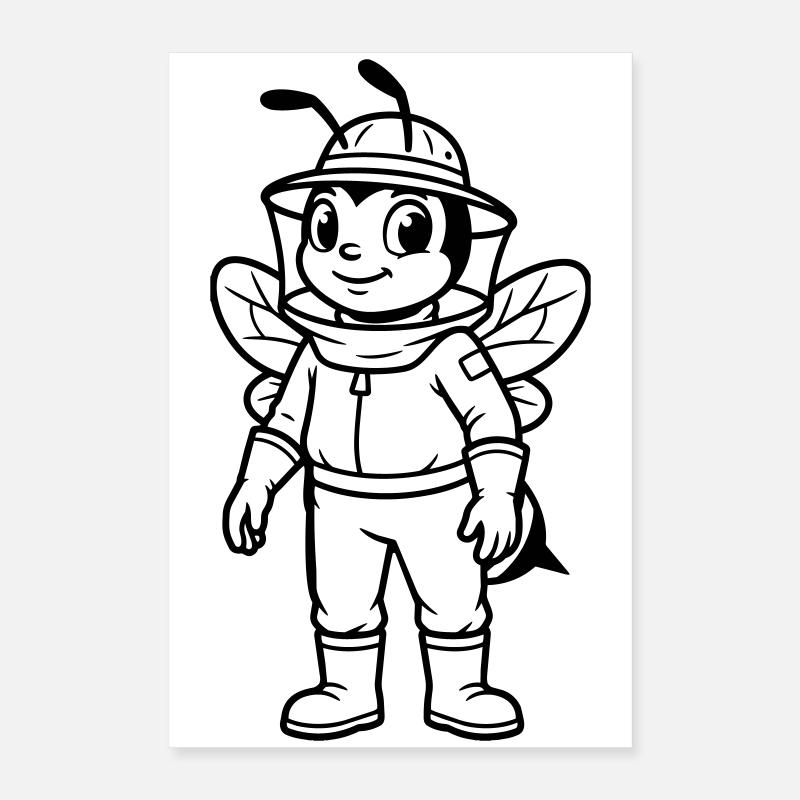 Imker Poster 40x60 cm