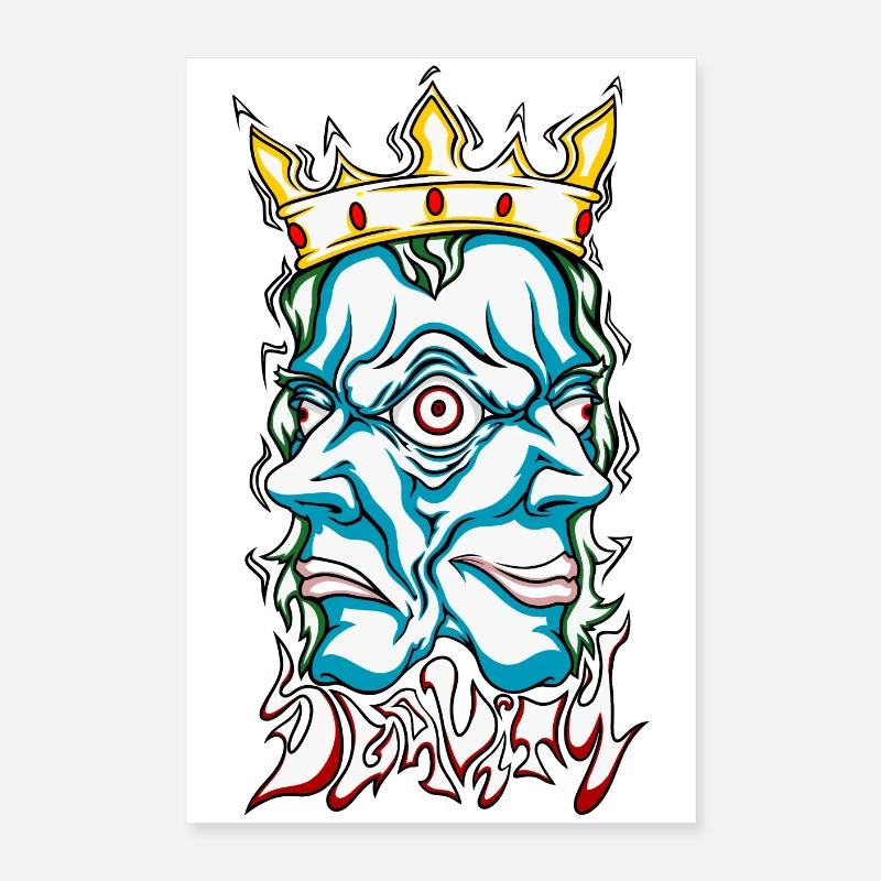 Dualité IV Poster 40 x 60 cm