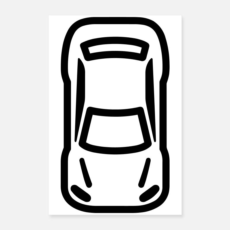 top voiture Poster 40 x 60 cm