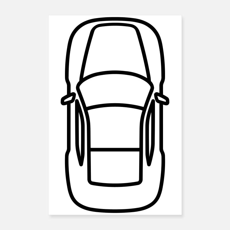 voiture Poster 40 x 60 cm